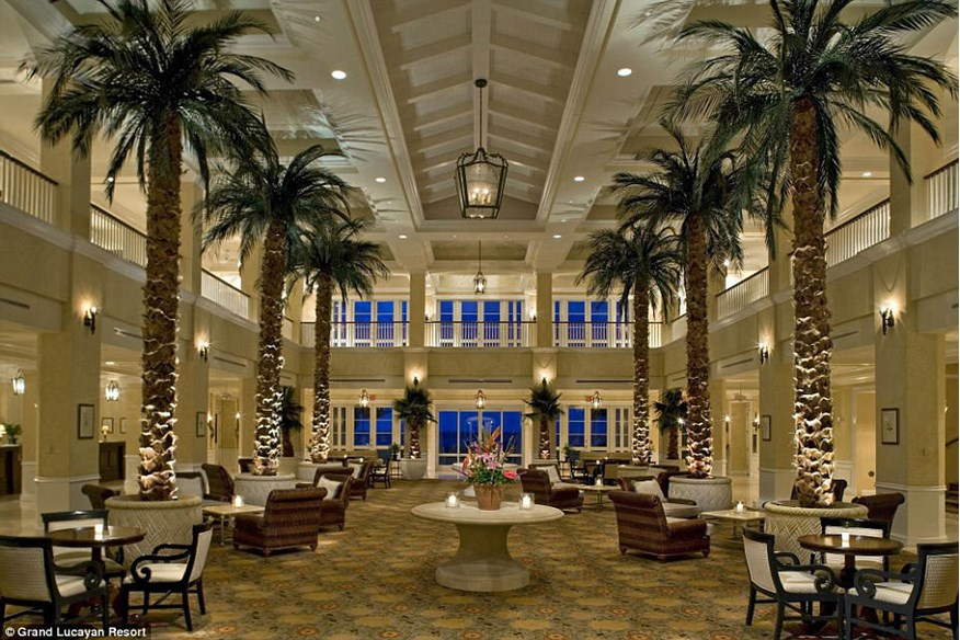 Inside the Grand Lucayan Resort