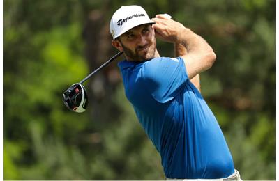 DJ hammered a 382-yard drive at The Memorial Tournament