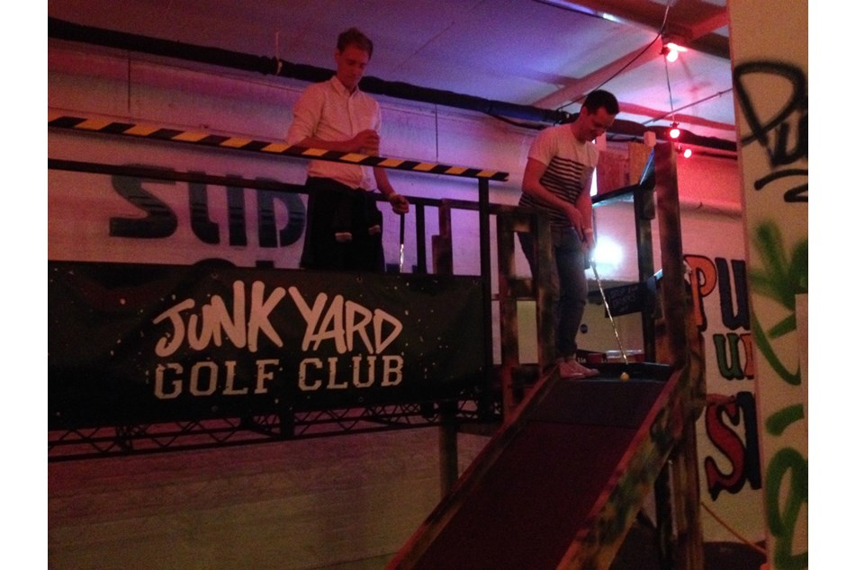 Unusual course review Junkyard Golf Club in London