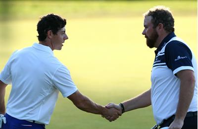 Rory McIlroy and Shane Lowry play a lot of golf together