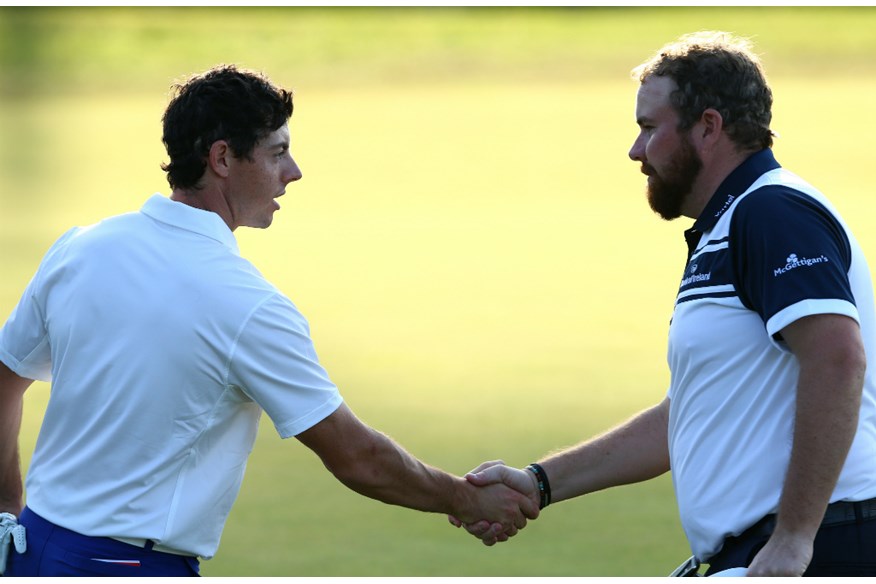 Rory McIlroy and Shane Lowry play a lot of golf together