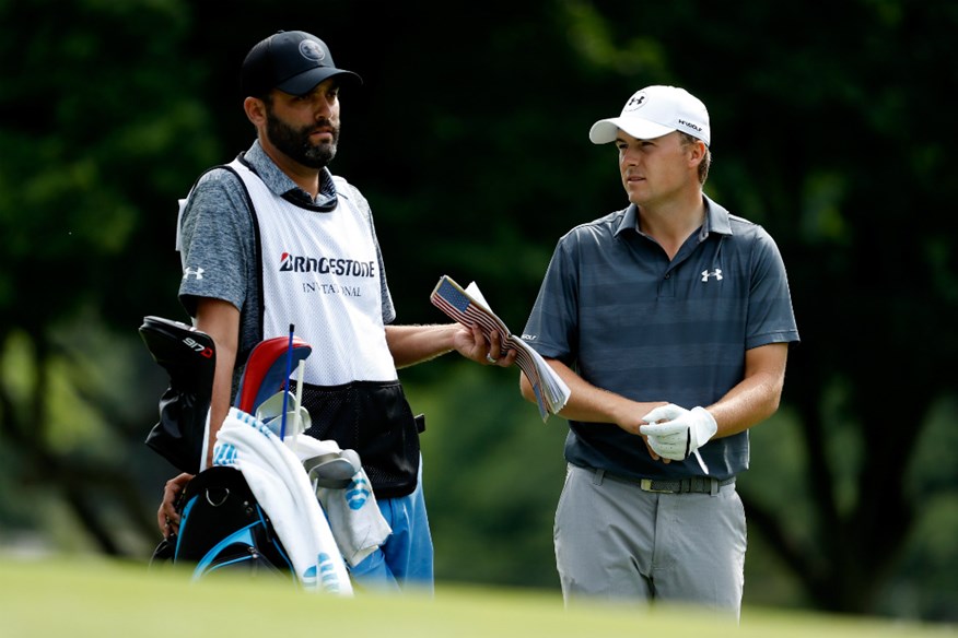 Spieth plans to spend less time chatting to his caddie