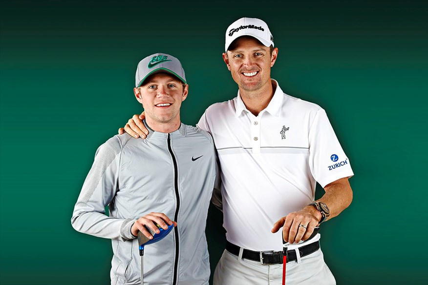 There may be a 13-year age gap between One Direction star Niall Horan and the world’s 10th best golfer, Justin Rose, but they’re steadfastly united when it comes to their passion for golf – and growing the game