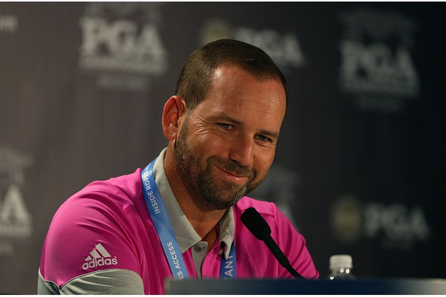 Sergio García previews the USPGA at Baltusrol