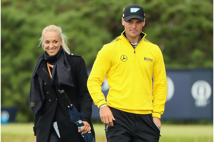 Tennis player Sabine Lisicki and Martin Kaymer