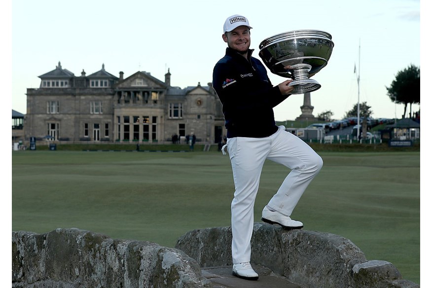 Dunhill Links champion Tyrrell Hatton 