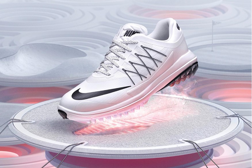 Nike lunarlon golf shoes spikeless best sale