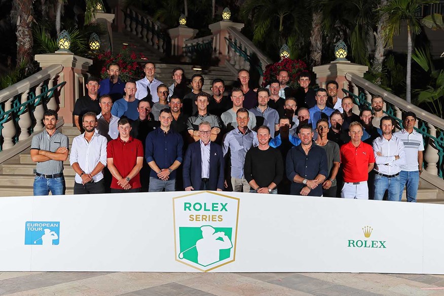 The European Tour announce the launch of the Rolex Series