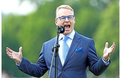 Keith Pelley, Chief Executive of the European Tour.