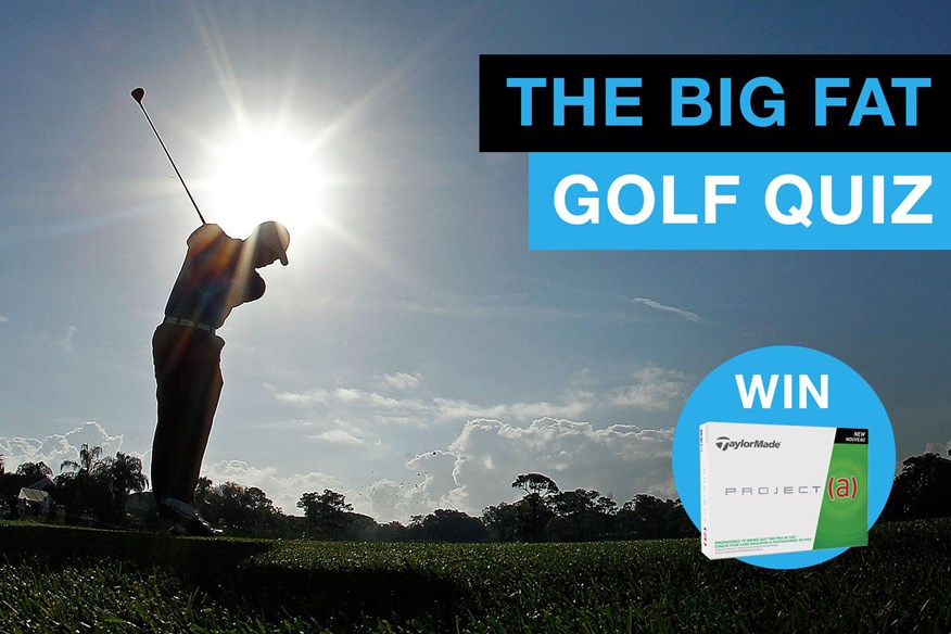  Big Fat Golf Quiz Of The Year 2016 