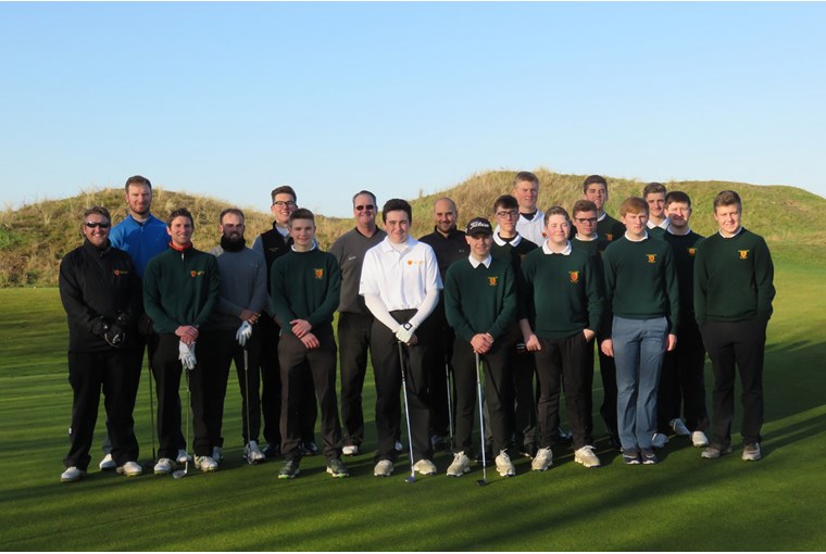 Chris Wood helps to grow the game of golf