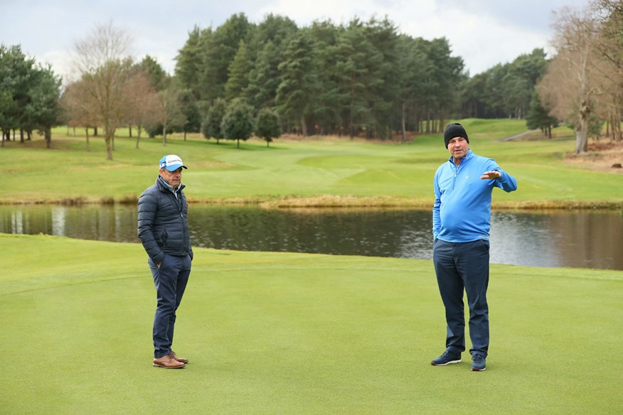 Bjorn and McGinley helped with the redesign of Wentworth's West Course