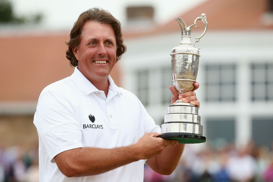 Phil Mickelson won the Open in 2013, when it was last held at Muirfield