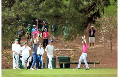 Last year Justin Thomas & Rickie Fowler both got holes in one at the same hole during the Par-3 Contst