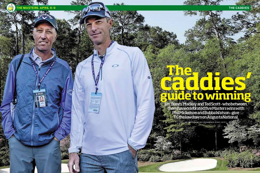 Masters caddies