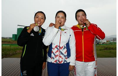 Women played golf in the Olympics for the second time in history in 2016