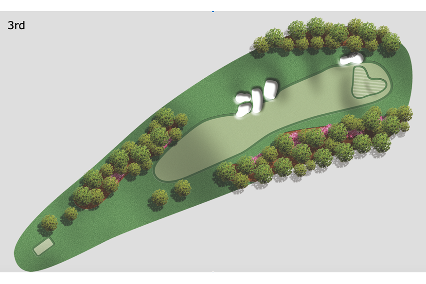 3rd hole at Augusta National