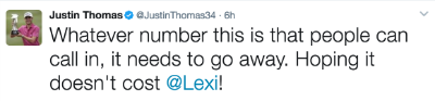 Justin Thompson reacts to Lexi Thompson rule