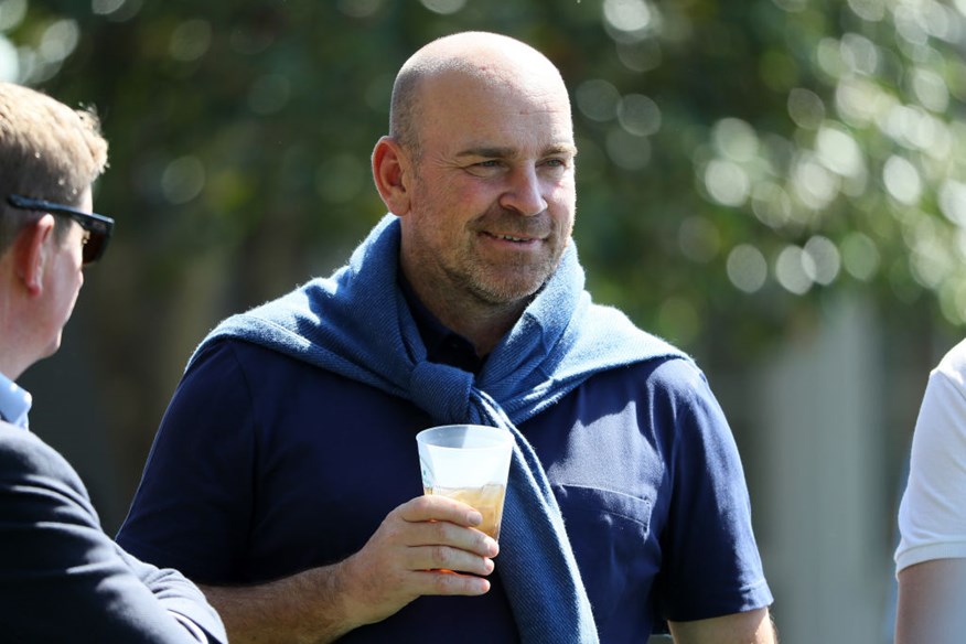 Beef says that any 'beef' has now been squashed with Thomas Bjorn after working together at The Open.