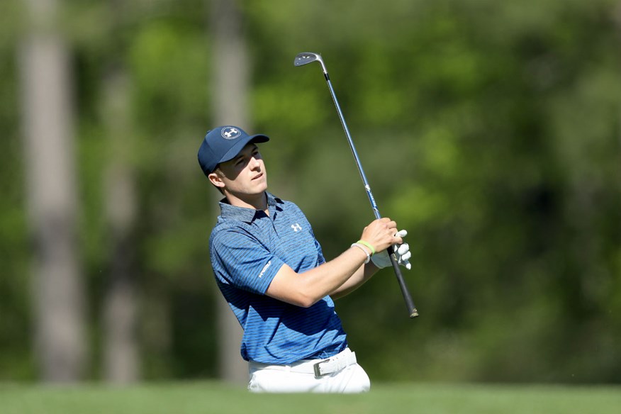 Jordan Spieth is two shots back but could still win his second masters