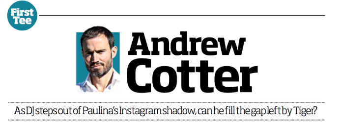 Andrew Cotter's column preview