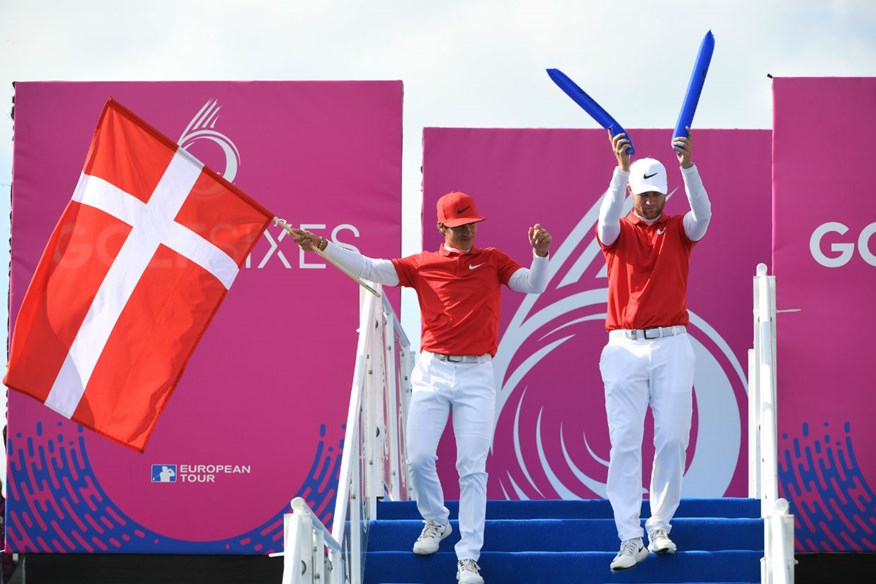 Thorbjorn Olesen and Lucas Bjerregaard win Golf Sixes