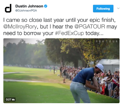 DJ recaps how he came close to winning last year, tags PGA Tour for announcement