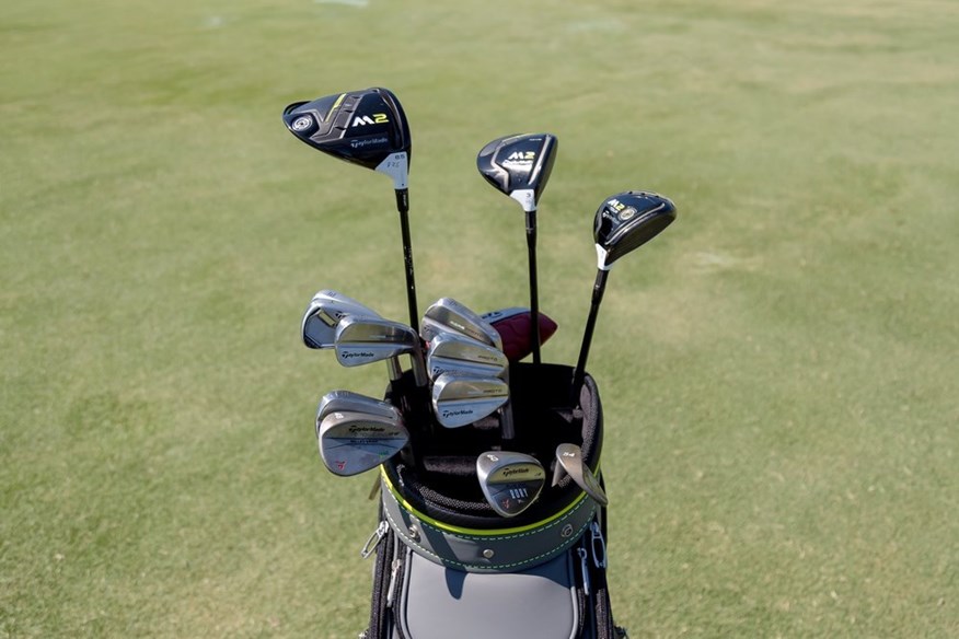 Rory McIlroy's new TaylorMade golf bag