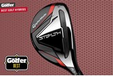 The TaylorMade Stealth golf hybrid.