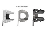 Three Golf Ball Width Feature Putters