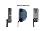 Three Clean Top Line Putters