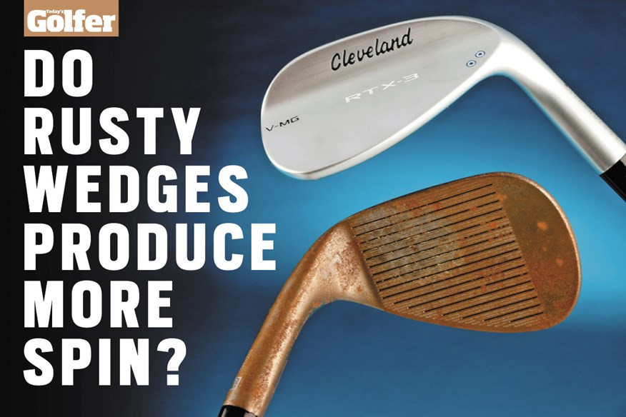 Rusty golf wedges test