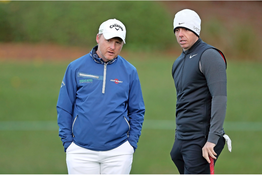 Rory Mcilroy and Phil Kenyon