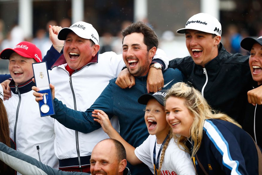 Alfie Plant won the Silver Medal at Royal Birkdale in 2017