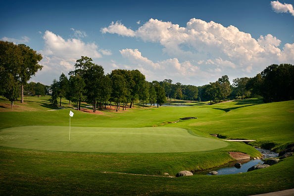 Quail Hollow 18th hole