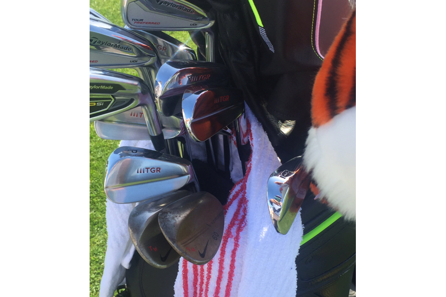 Tiger Woods new irons