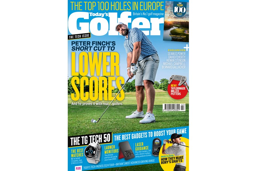 Peter Finch stars on the cover of the new issue of Today's Golfer.