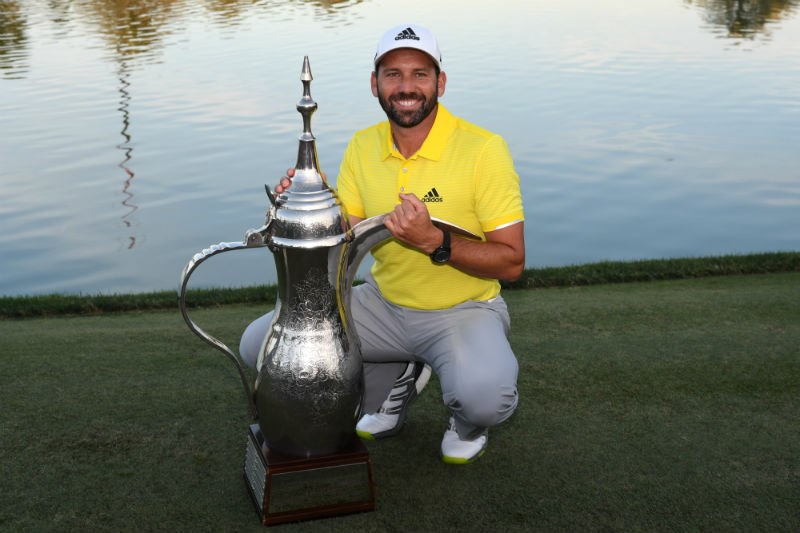 Dubai Desert Classic trophy