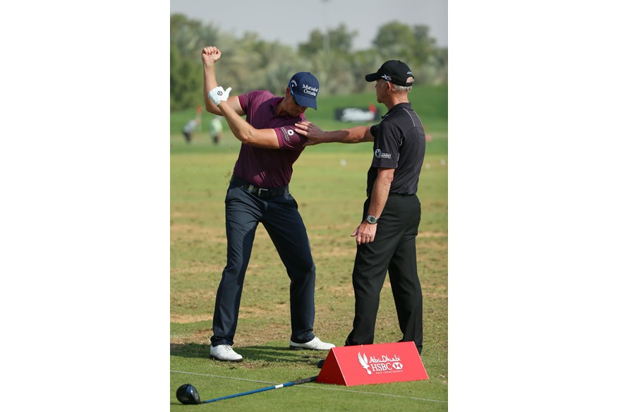 Henrik stenson and pete cowen