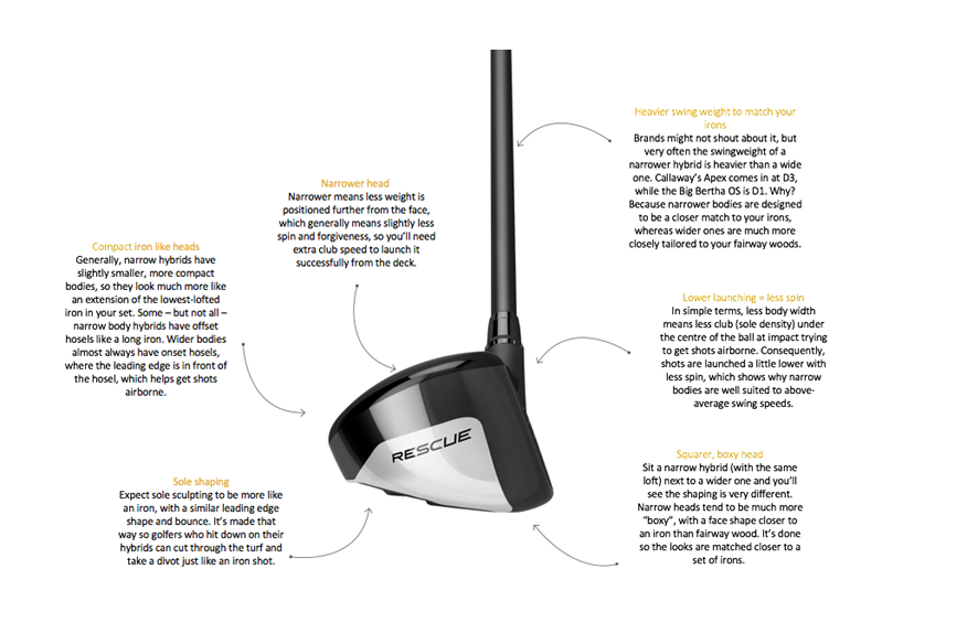 Anatomy of a narrow body hybrid