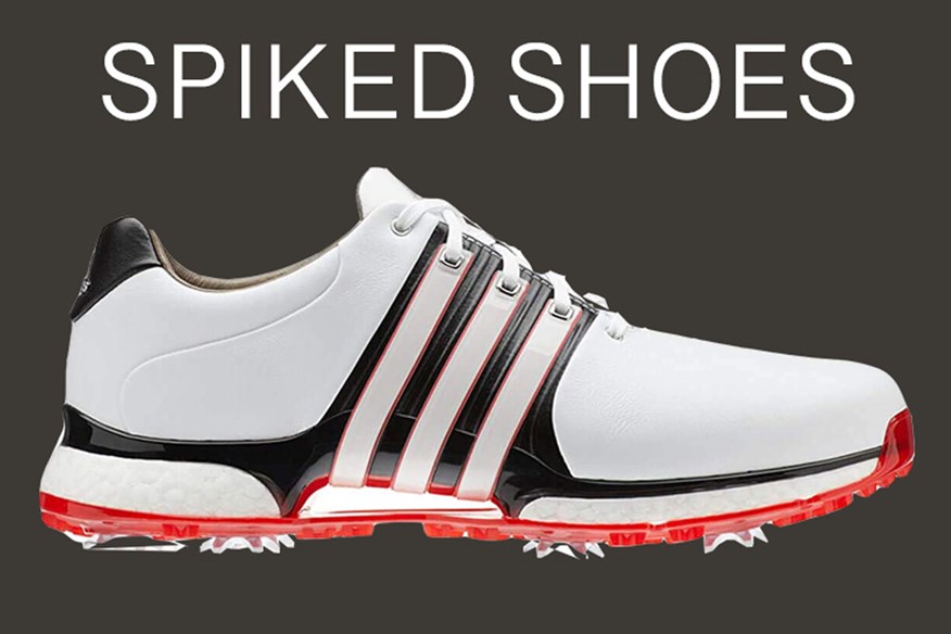 a-spiked-golf-shoes