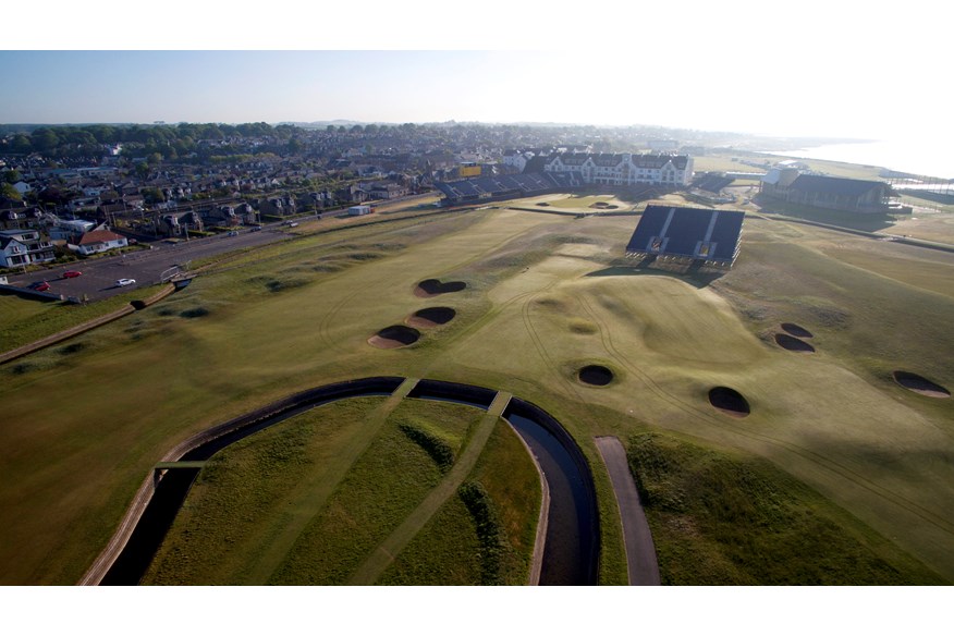 The Championship course at Carnoustie is one of the courses used in the Dunhill Links.