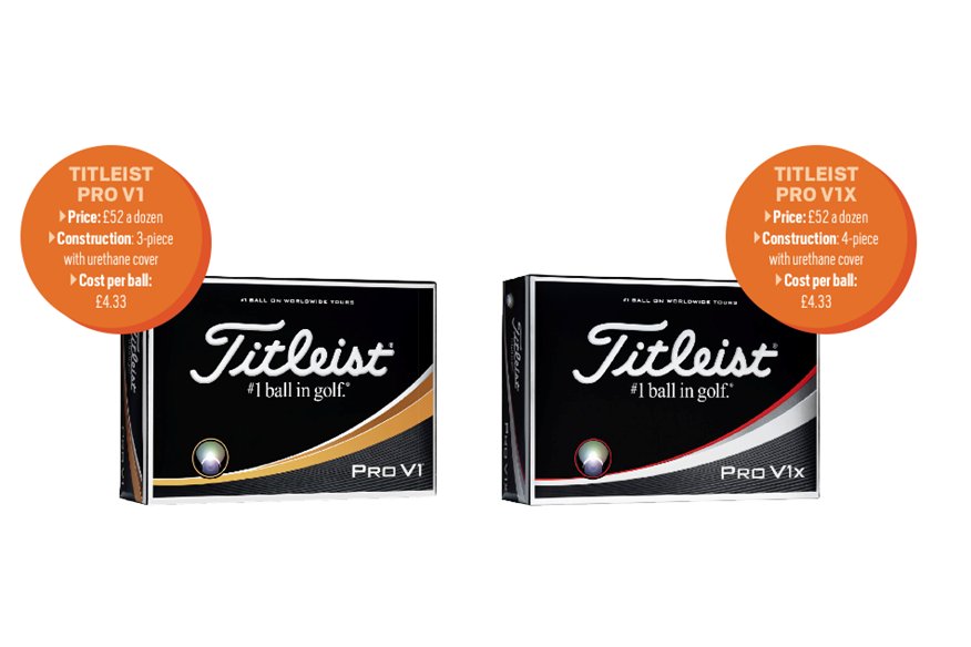 Titleist Pro V1 balls