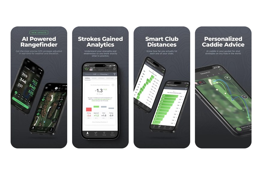 Arccos offers sensor-based, hands-free shot tracking with slope-adjusted GPS distances