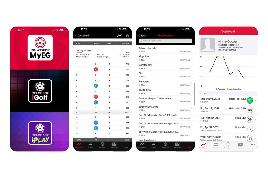 The MyEG app is the official platform of England Golf, enabling affiliated golfers to obtain and manage a World Handicap System® Handicap Index®