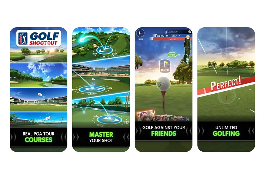PGA Tour Shootout is a mobile golf game offering players the opportunity to compete on realistic courses against global opponents