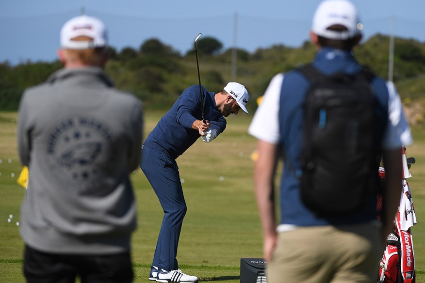 DJ working on his wedges using TrackMan.