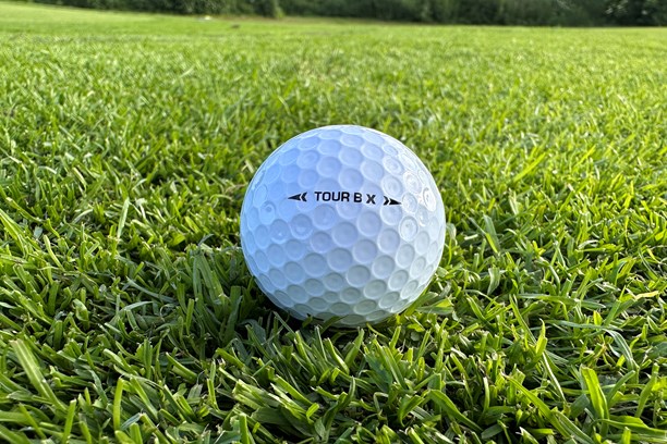 Bridgestone Tour B X golf balls.