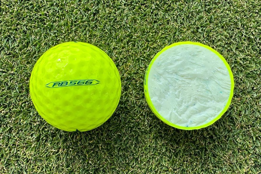 Mizuno RB 566 golf ball cut through