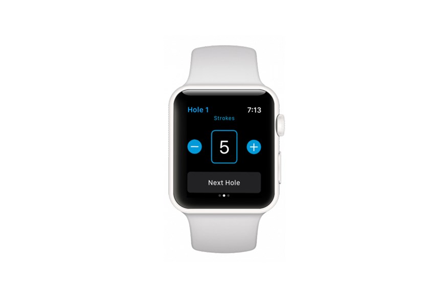 The Apple Watch can be used for golf.